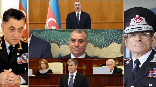 İlham Əliyev, Ramil Usubov, Əli Nağıyev, Vilayət Eyvazov