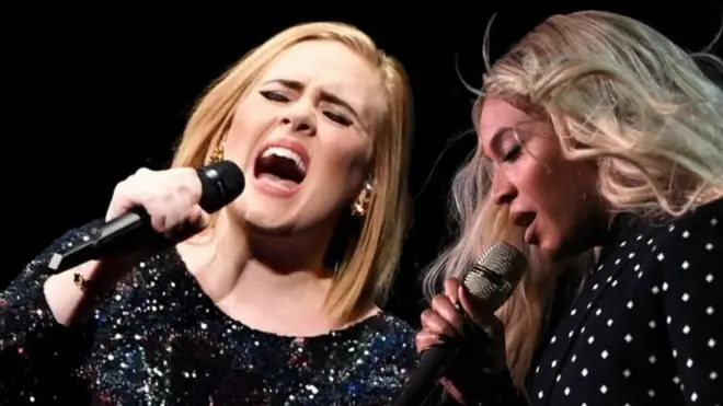 Адель та Бейонс конкурують із Джастіном Бібером, Дрейком і зіркою "кантрі" Старгілом Сімпсоном.