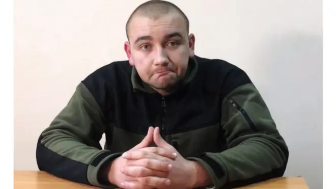 وصف التلفزيون الروسي أحد الأسرى الثلاثة، أندريه دراش، بأنه مستخدم لدى المخابرات الأوكرانية