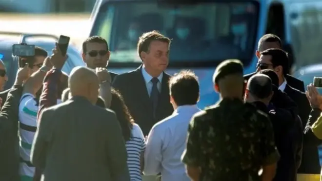 Brezilya Devlet Başkanı Jair Bolsonaro