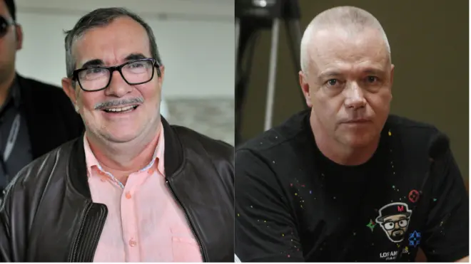 Timochenko y Popeye hicieron públicas sus simpatías electorales en los últimos días.