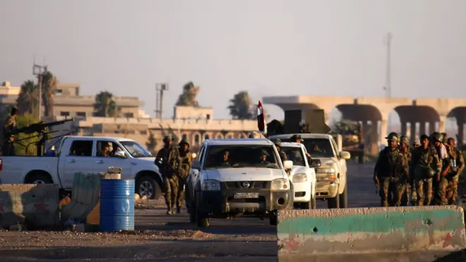 القوات الحكومية السورية تسعيد السيطرة على معبر نصيب الحدودي مع الأردن