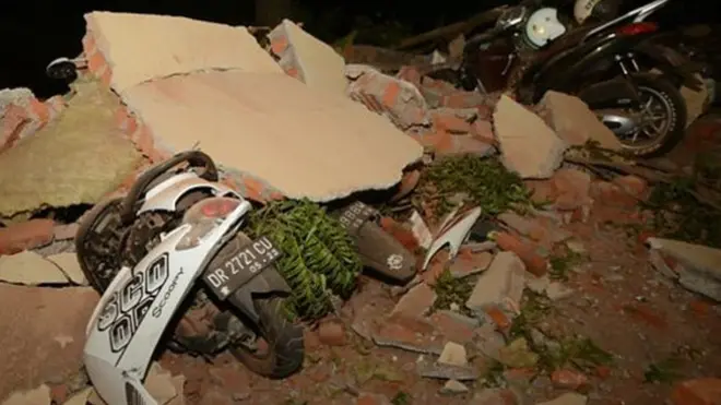 භූකම්පනයෙන් අනතුරුව