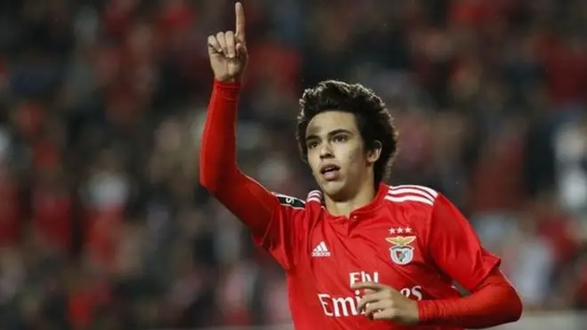 Felix alishinda taji la ligi na Benfica msimu uliopita