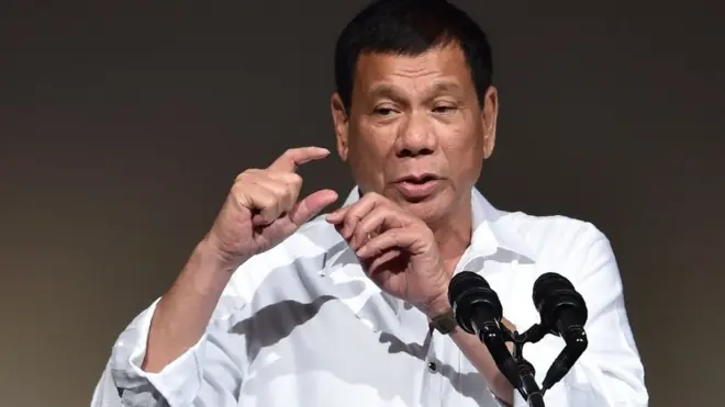 Mr Duterte was addressing the Philippines Economic Forum in Tokyo when he made his remarks