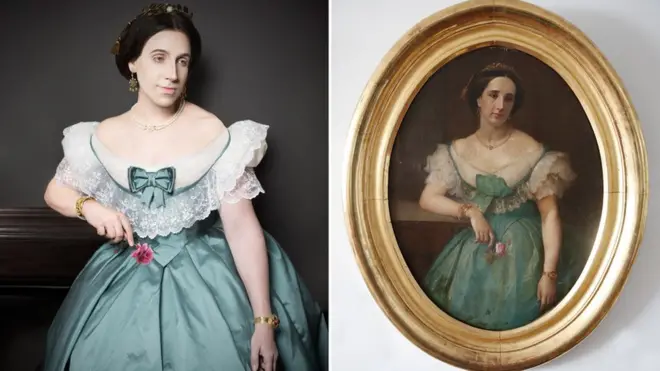 Great-great-great-aunt Dona Benjamina Elespuru y Martinez de Pinillos