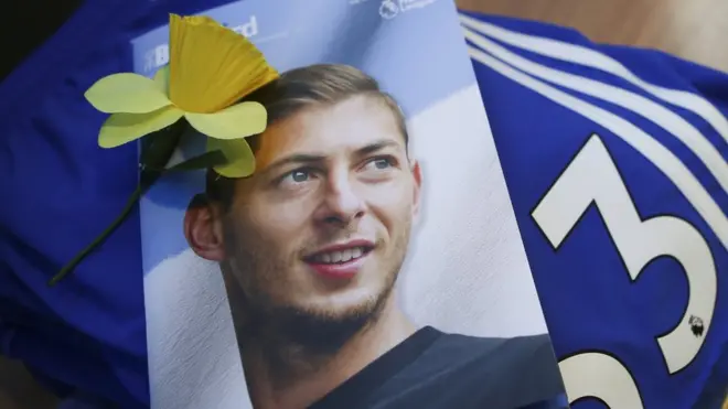 A Cardiff tribute to Emiliano Sala