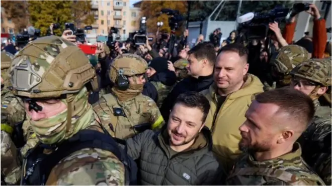 зеленський, херсон