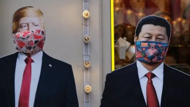 Prezident Tramp va Prezident Szi Zinpin