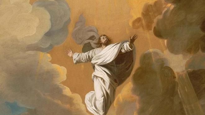لوحة "صعود المسيح إلى السماء"