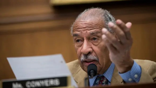 Mr Conyers it the longest-currently serving member of congress