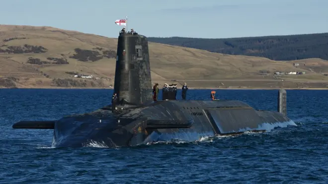 Подлодка "Викториос" класса "Вэнгард"