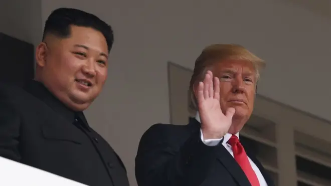 Trump y Kim Jong-un