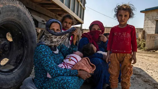 نازحون من شمال سوريا