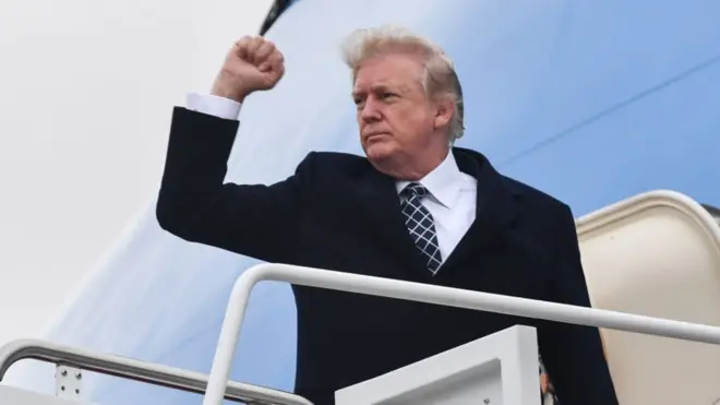 અમેરિકાના પ્રમુખ ડોનલ્ડ ટ્રમ્પ