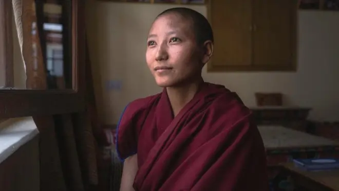 Buddhist nun