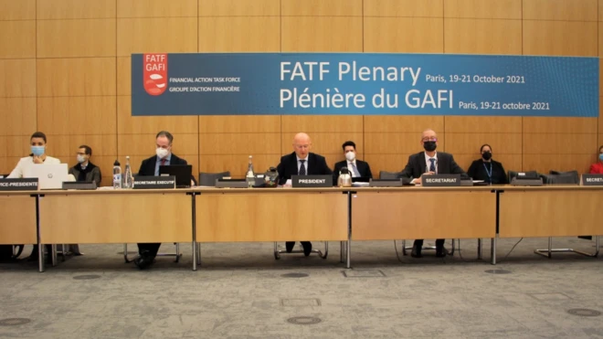 Mali Eylem Görev Gücü'nün (FATF) bu hafta düzenlediği Genel Kurul'dan bir kare