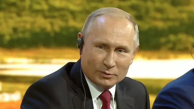 Владимир Путин на Восточном Экономическом Форуме