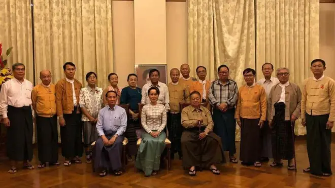 ဝန်ကြီးချုပ် ဦးဖြိုးမင်းသိန်း လာမယ့်ရွေးကောက်ပွဲ ဝင်မပြိုင်ဖို့ တင်ပြထား၊ ပါတီက လက်မခံသေး လို့ ဦးဝင်းထိန်ပြော