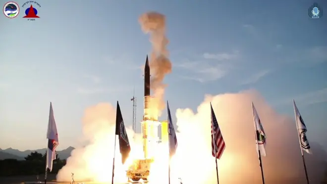 آزمایش پیکان اسرائیل علیه ایران