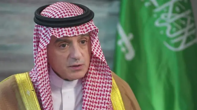 Waziri wa maswala ya kigeni wa Saudia Adel al-Jubeir