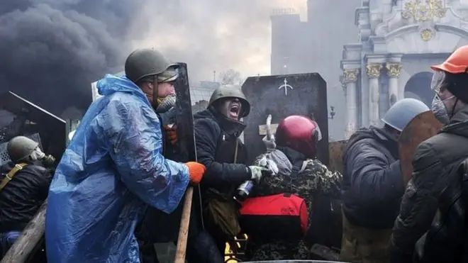 протесты в Киеве, 2014 год