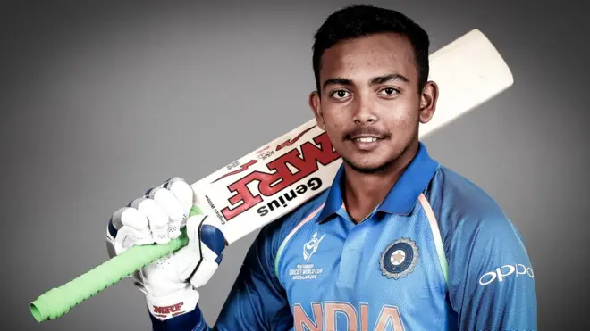 पृथ्वी शॉ, Prithvi Shaw