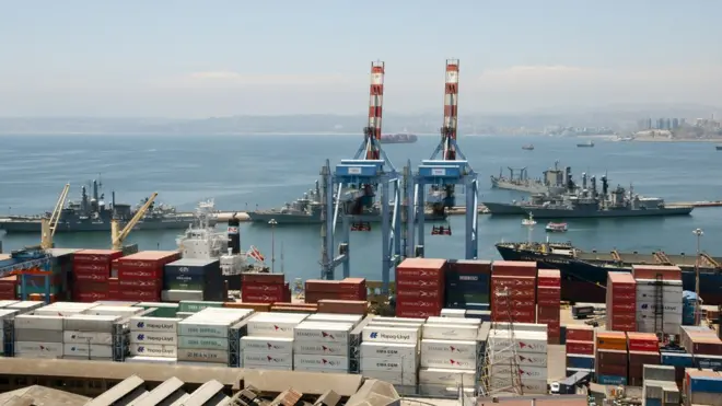 Huelgas en los puertos chilenos han afectado a las mercancías bolivianas.