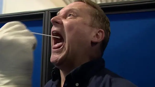 Uzimanje brisa na aerodromu