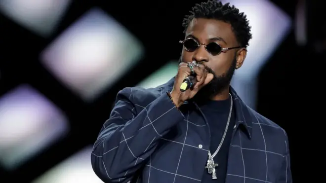 Le rappeur Belgo-congolais Damso.