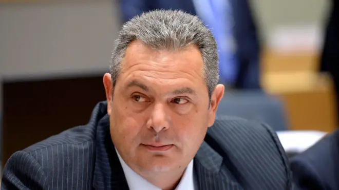 Yunan Savunma Bakanı Kammenos