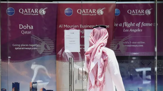 Sekutu negara-negara Teluk menyatakan menutup wilayah udara mereka bagi maskapai penerbangan Qatar Airways.