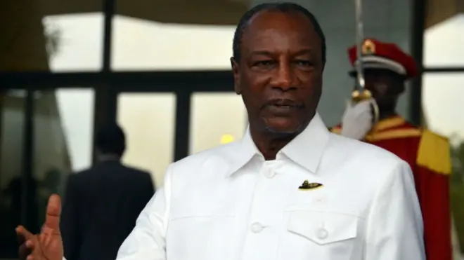 Le président Condé