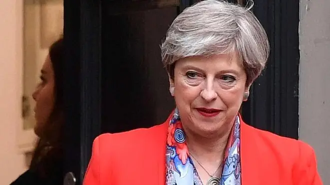 La primera ministra insistió en la necesidad de estabilidad política en el futuro inmediato.