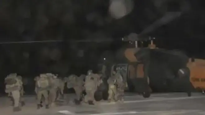 Pençe-Kaplan Operasyonu'na katılan komandolar