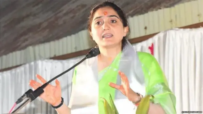 बीजेपी की पूर्व प्रवक्ता नूपुर शर्मा