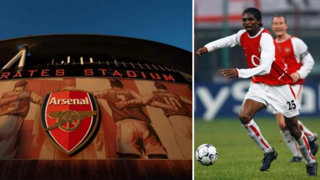 Arsenal Stadium and Kanu Knwakwo