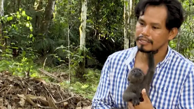 Čovek koji spasava majmune