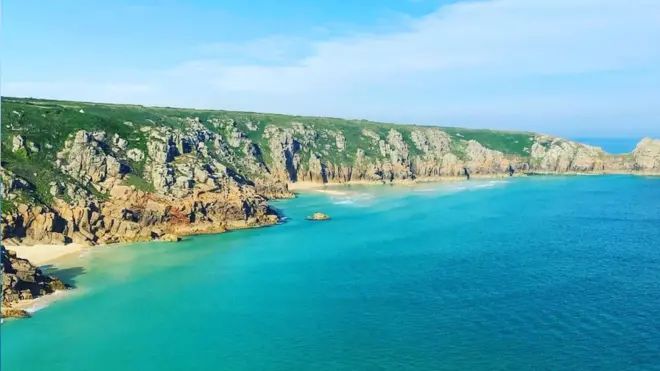 Beaches in Porthcurno