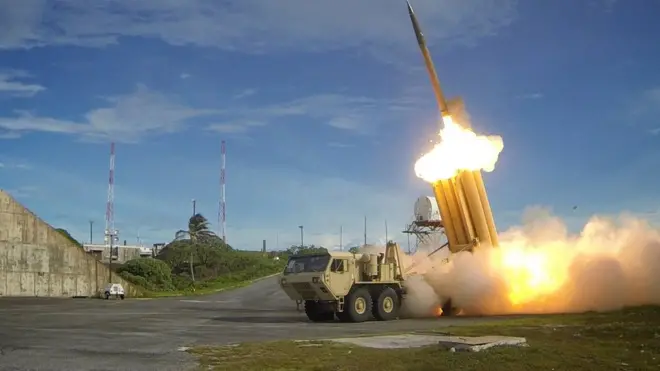 Система THAAD сможет обнаруживать ракеты Северной Кореи и сбивать их