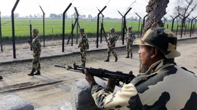सीमा पर भारतीय सेना