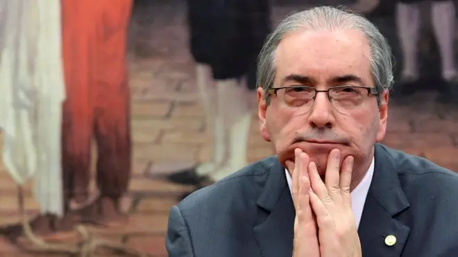Eduardo Cunha se enfrenta ahora a un arresto por acusaciones de corrupción.
