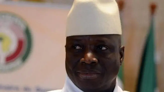 Le président Yahya Jammeh a été contraint par les forces de la CEDEAO à quitter le pouvoir en 2016