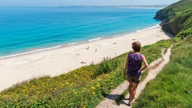 카비스 베이는 영국의 유명 휴양지다