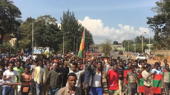 Hiriira magaalaa Jimmaatti bahame