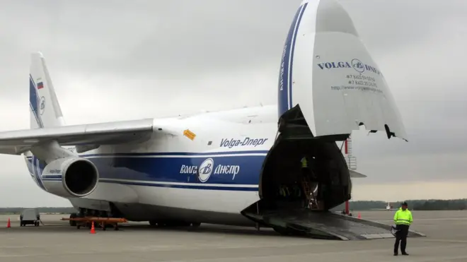 Ан-124 - один из крупнейших транспортных самолетов в мире