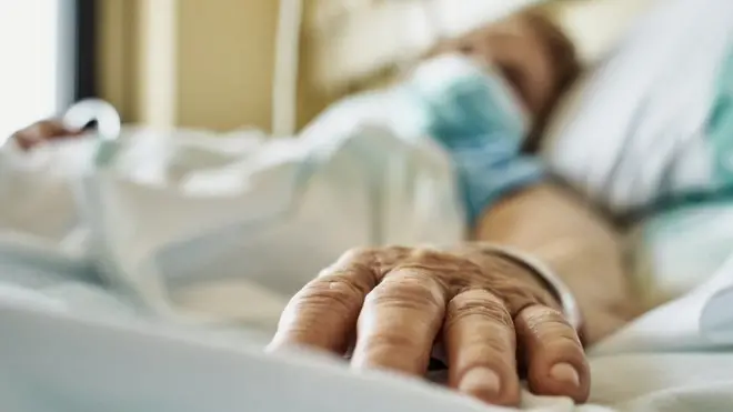 hastanede yatan hasta