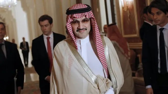 Le prince Al-Walid détient 95% du groupe d'investissement Kingdom Holding Company