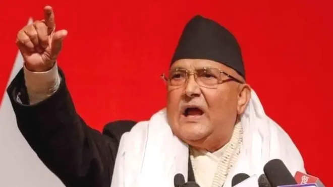 नेपाल के पूर्व प्रधानमंत्री केपी शर्मा ओली