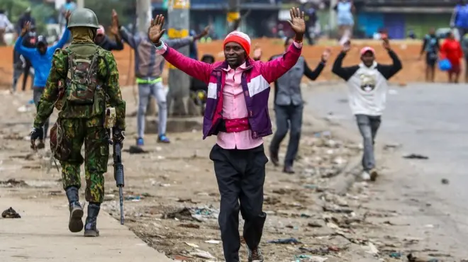 kenija, neredi, nasilje